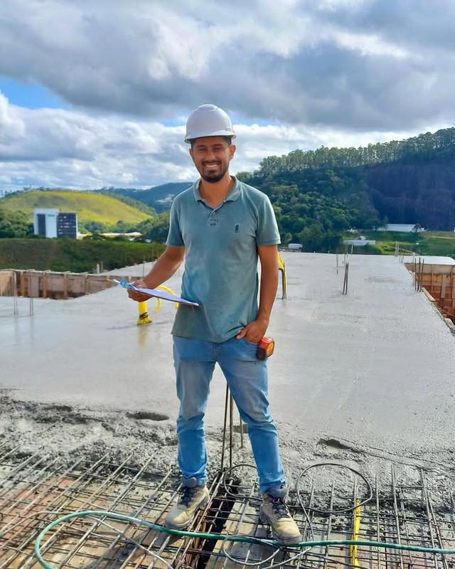 Jovane Venâncio, engenheiro civil e fundador da Proudcon Engenharia.